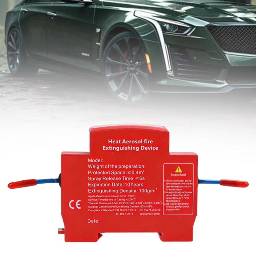 Dual-Line Design Flame Retarda - Fire Extinguisher Small ulasan dan harga