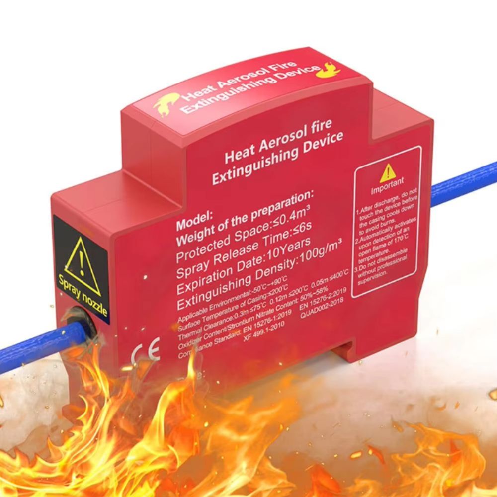 Dual-Line Design Flame Retarda - Fire Extinguisher Small ulasan dan harga