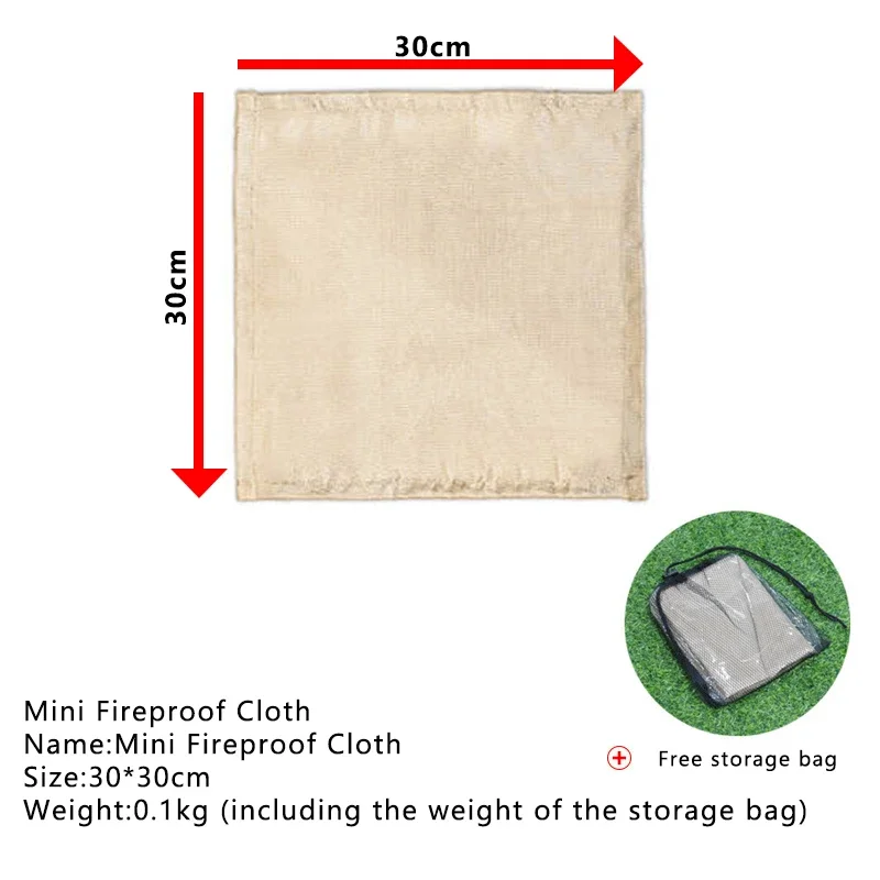 Outdoor Camping Fireproof Clot - Fire Blanket Kitchen ulasan dan harga