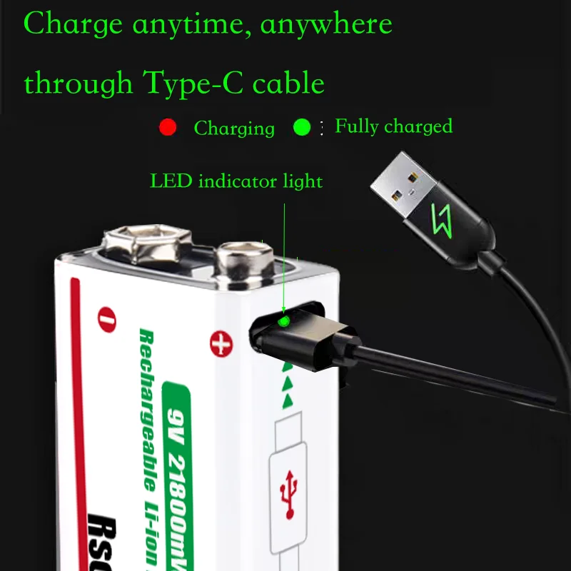 Rscrola 9V 21800mWh Lithium Io - Smoke Detector Interconnected ulasan dan harga