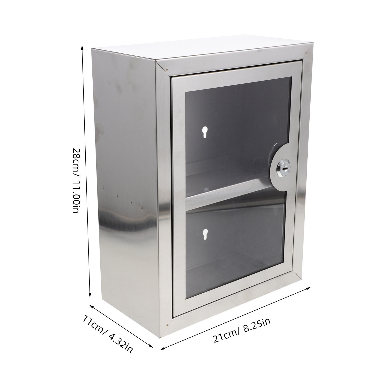 Lockable Metal Wall Cabinet Do - Medicine Cabinet Lock ulasan dan harga