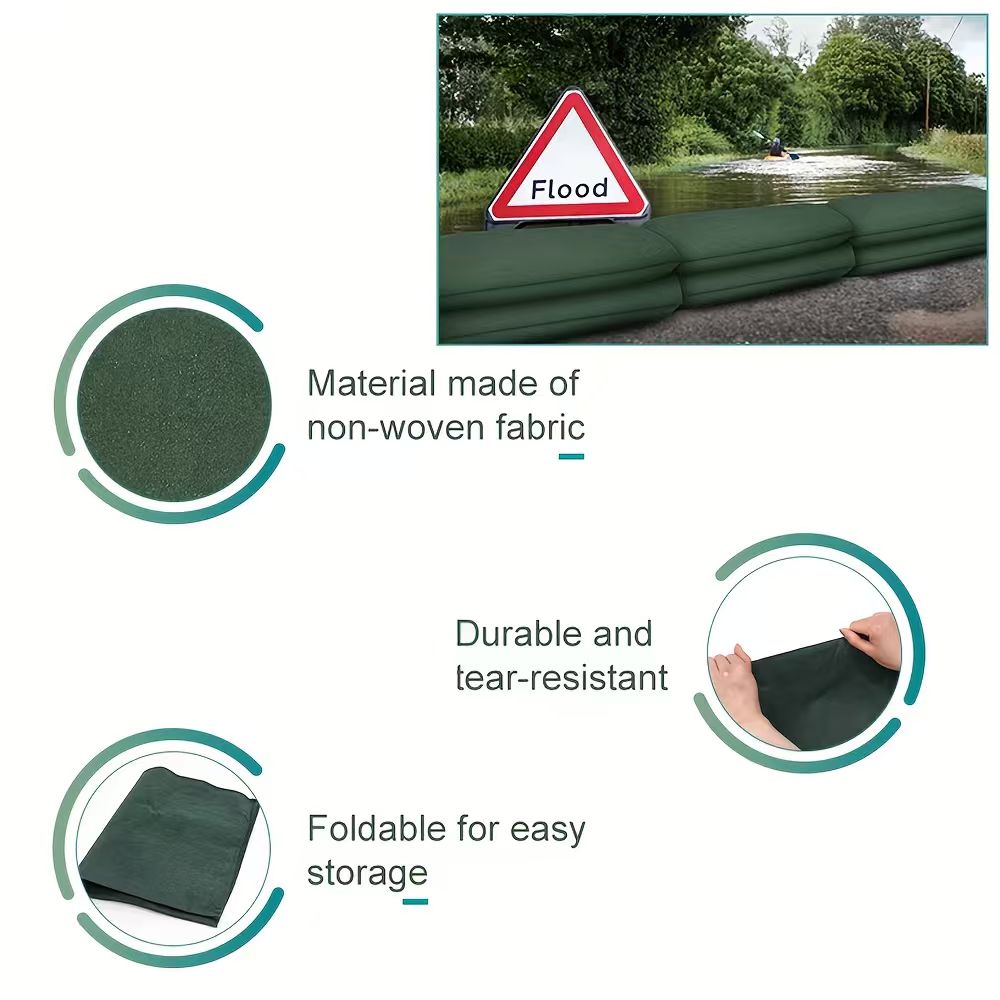 Water Activated Sandbags Flood - Flood Barrier Bag ulasan dan harga