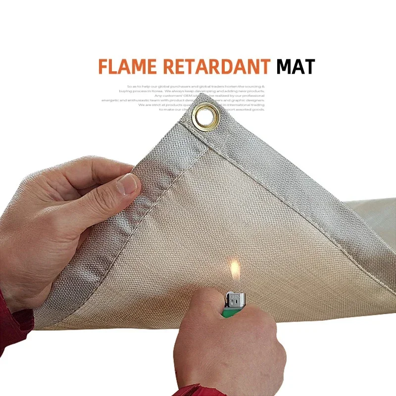 New Outdoor Camping Fireproof  - Fire Blanket Kitchen ulasan dan harga