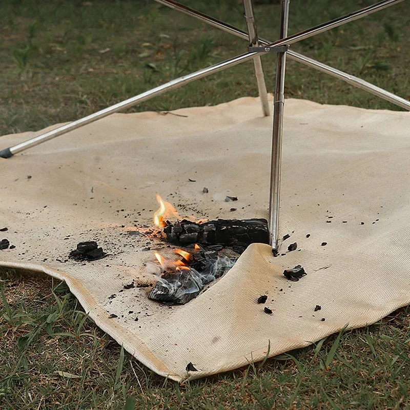 New Outdoor Camping Fireproof  - Fire Blanket Kitchen ulasan dan harga