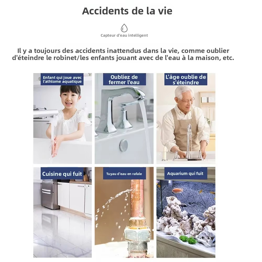 Work with tuya smart life app  - Water Alarm Sensor ulasan dan harga